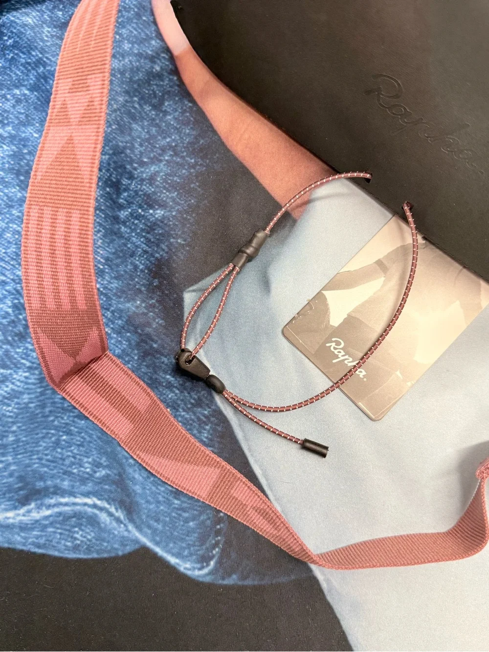 (new+tag) Rapha 2-in-1 bike bar bag / shoulder sling pack pink rose men/women